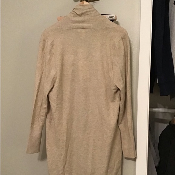 Long neutral open cardigan from Nordstrom - Picture 2 of 3